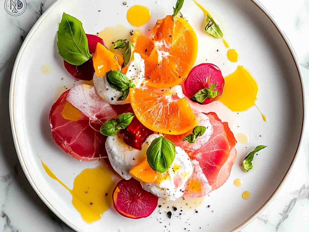 Best recipes online showcased in a colorful plate