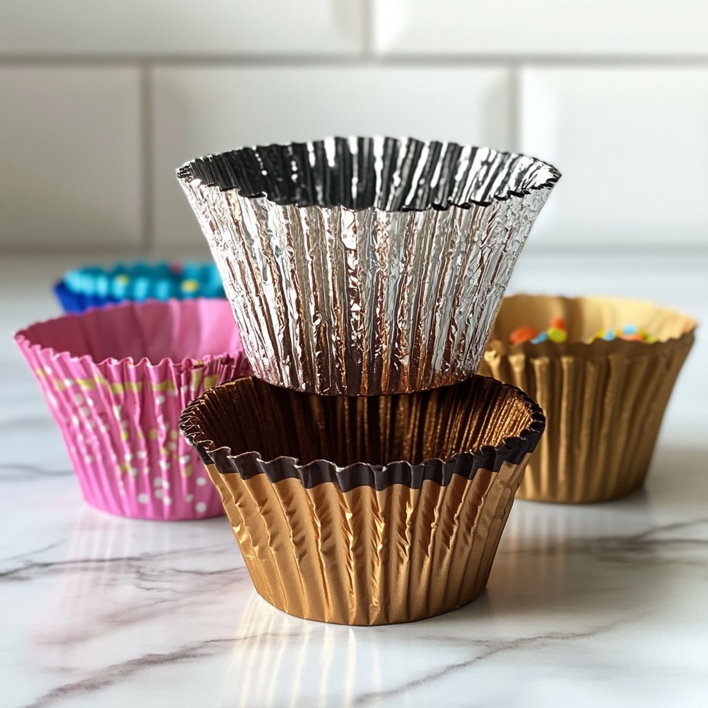 A cupcake bouquet featuring a variety of vibrant flowers made with standard cupcake cups.